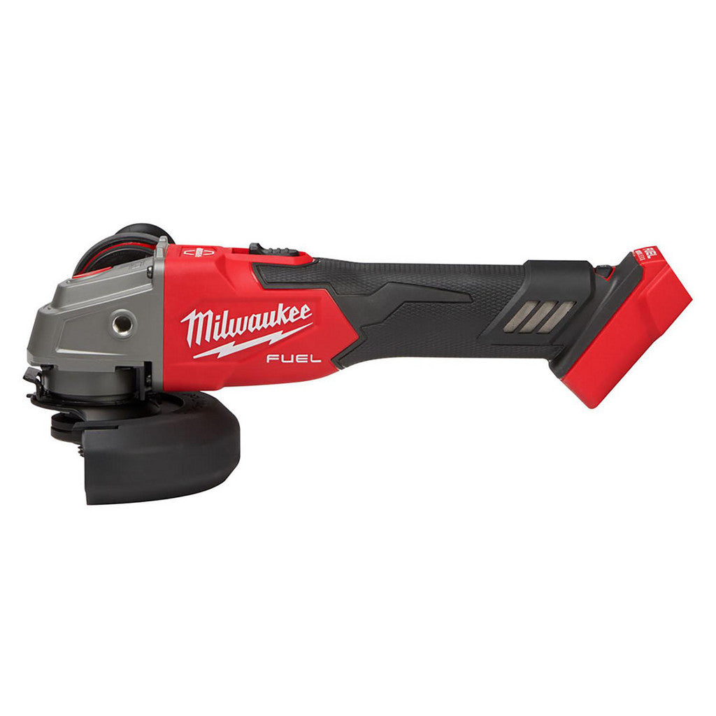 Milwaukee Tool 2889-20 M18 FUEL 4-1/2"/5" Variable Speed Braking Grinder, Slide Switch Lock-On