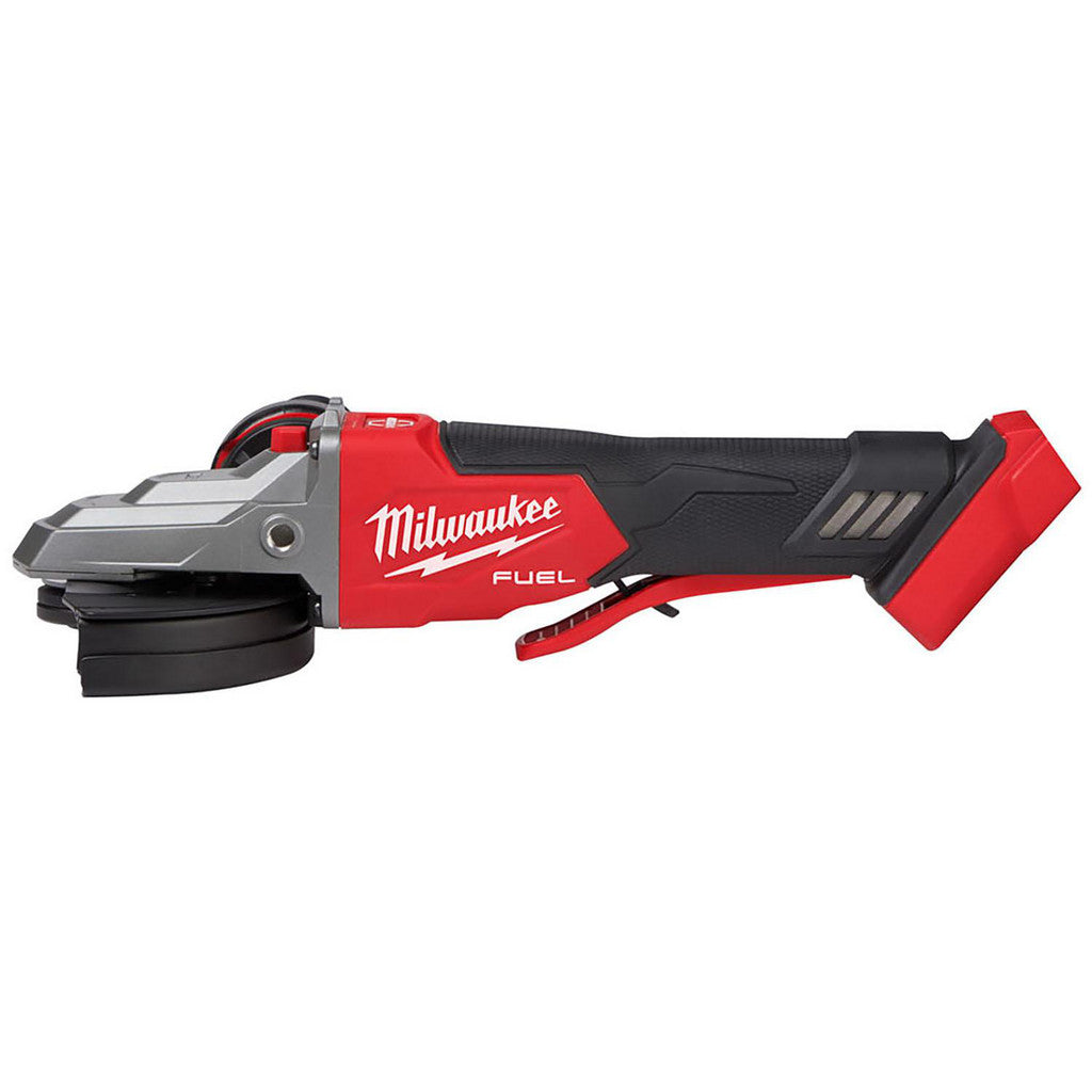Milwaukee Tool 2886-20 M18 FUEL 5" Flathead Braking Grinder, Paddle Switch No-Lock