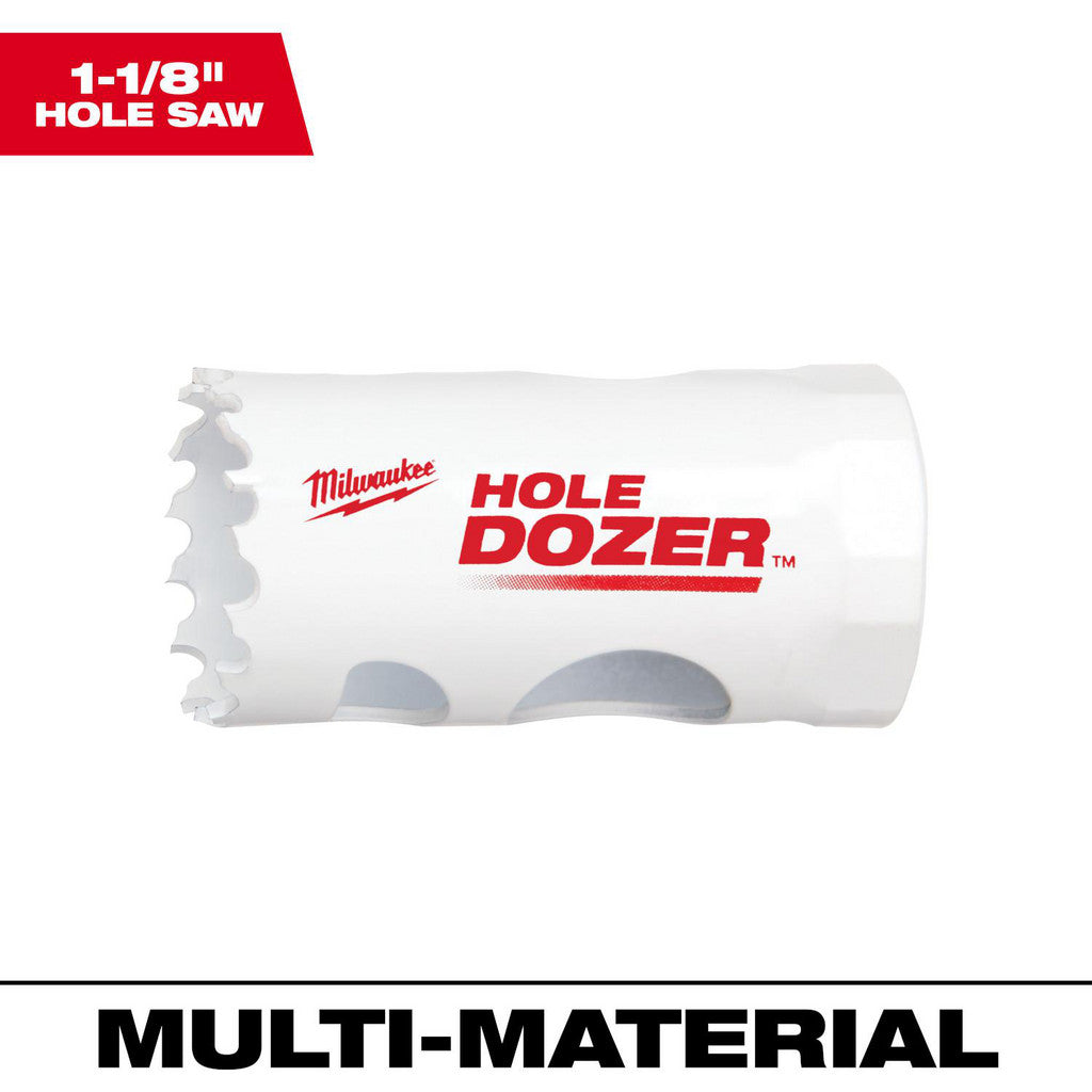 Milwaukee Tool 49-56-9611 Hole Saw: 1-1/8" Saw Dia (Pack of 2)