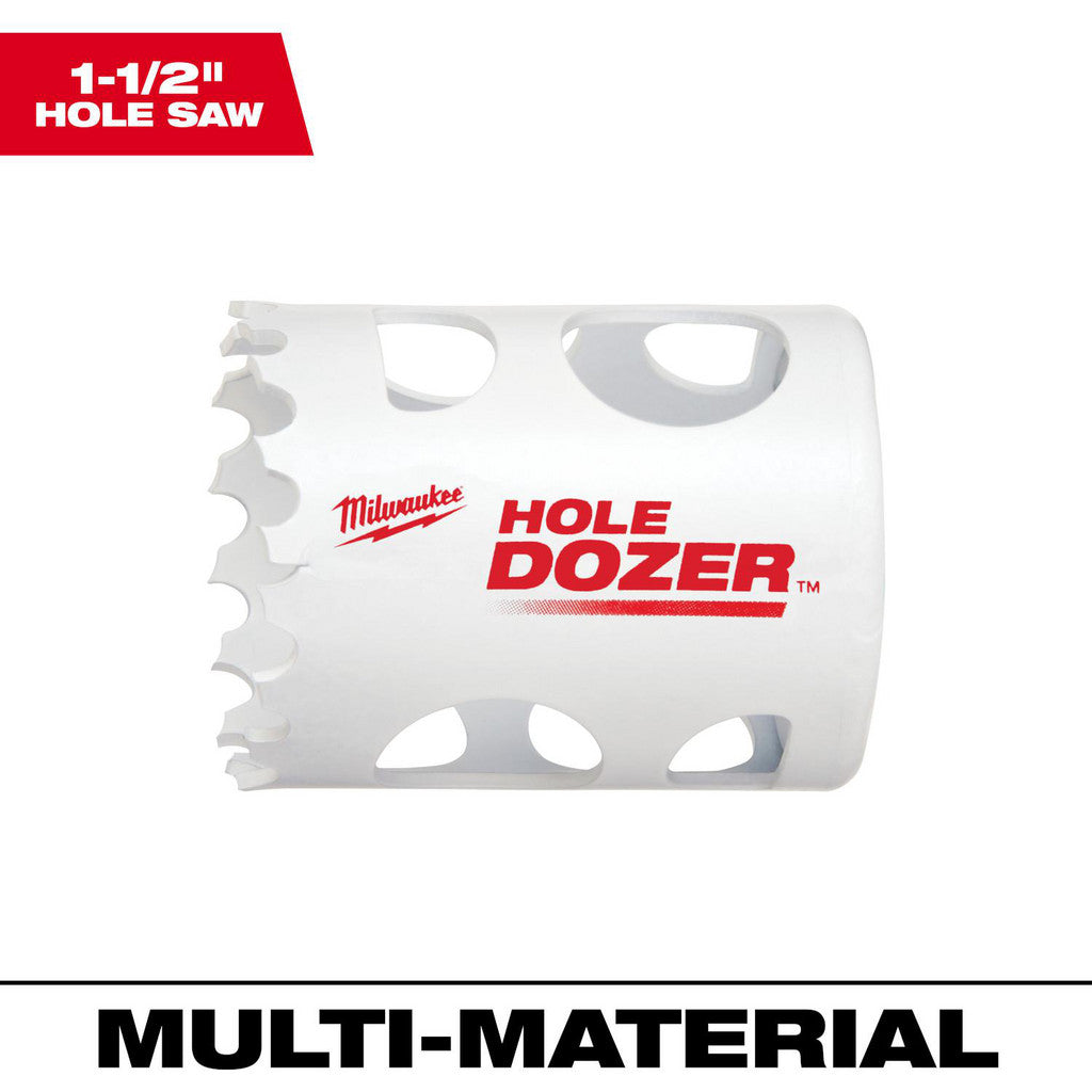 Milwaukee Tool 49-56-9617 Hole Saw: 1-1/2" Saw Dia (Pack of 2)