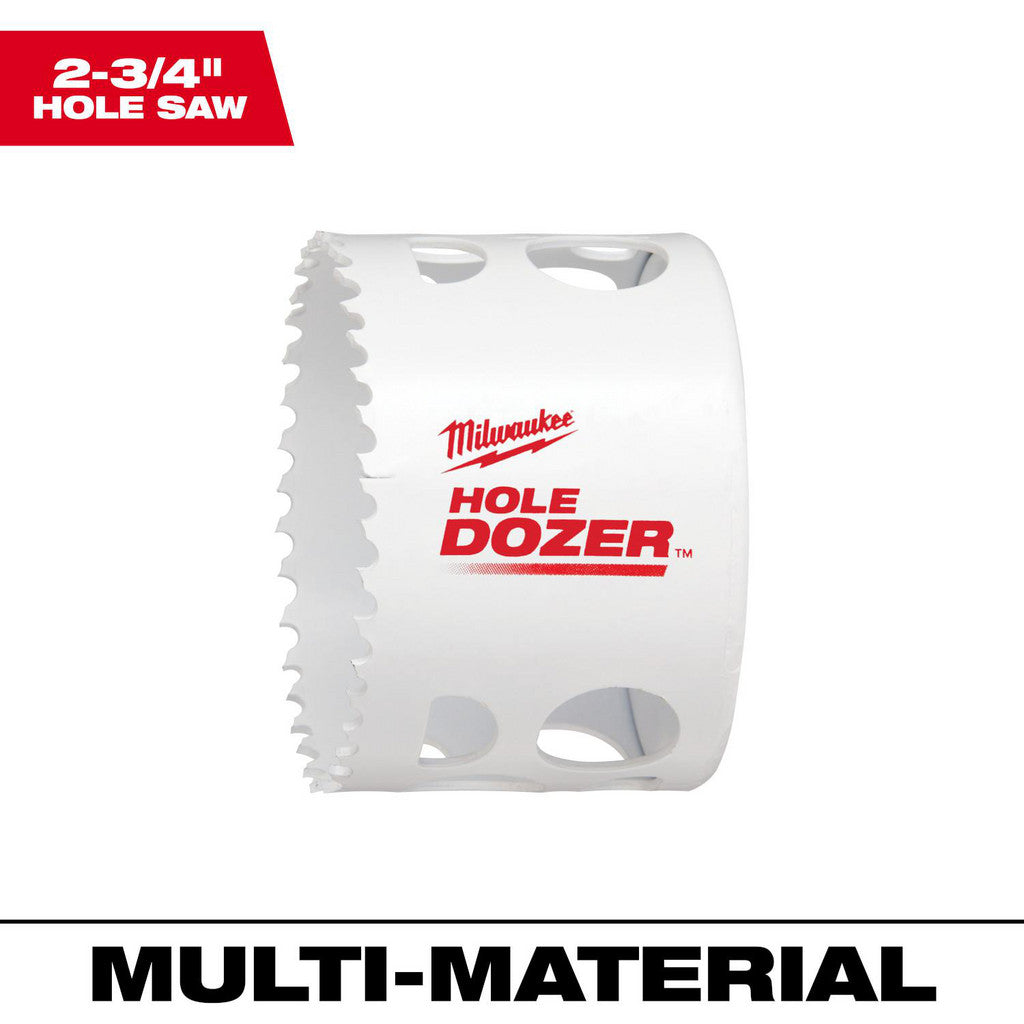 Milwaukee Tool 49-56-9635 Hole Saw: 2-3/4" Saw Dia (Pack of 2)