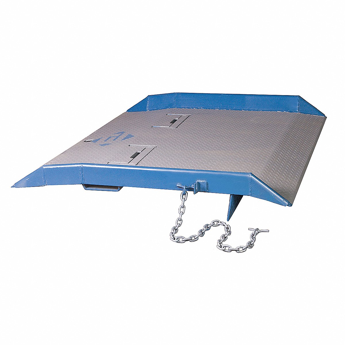 Bluff Container Ramp, Steel, 15, 000 Lb, 72 X 72In, 72In (15CR7272)