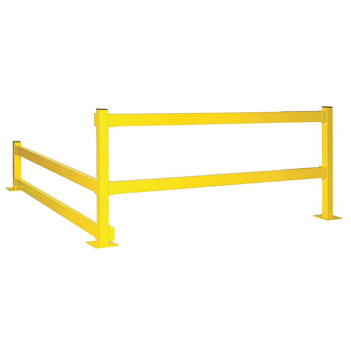 Bluff Corner Post 11 ga. Steel Double Yellow (MPBP42DC-YEL)