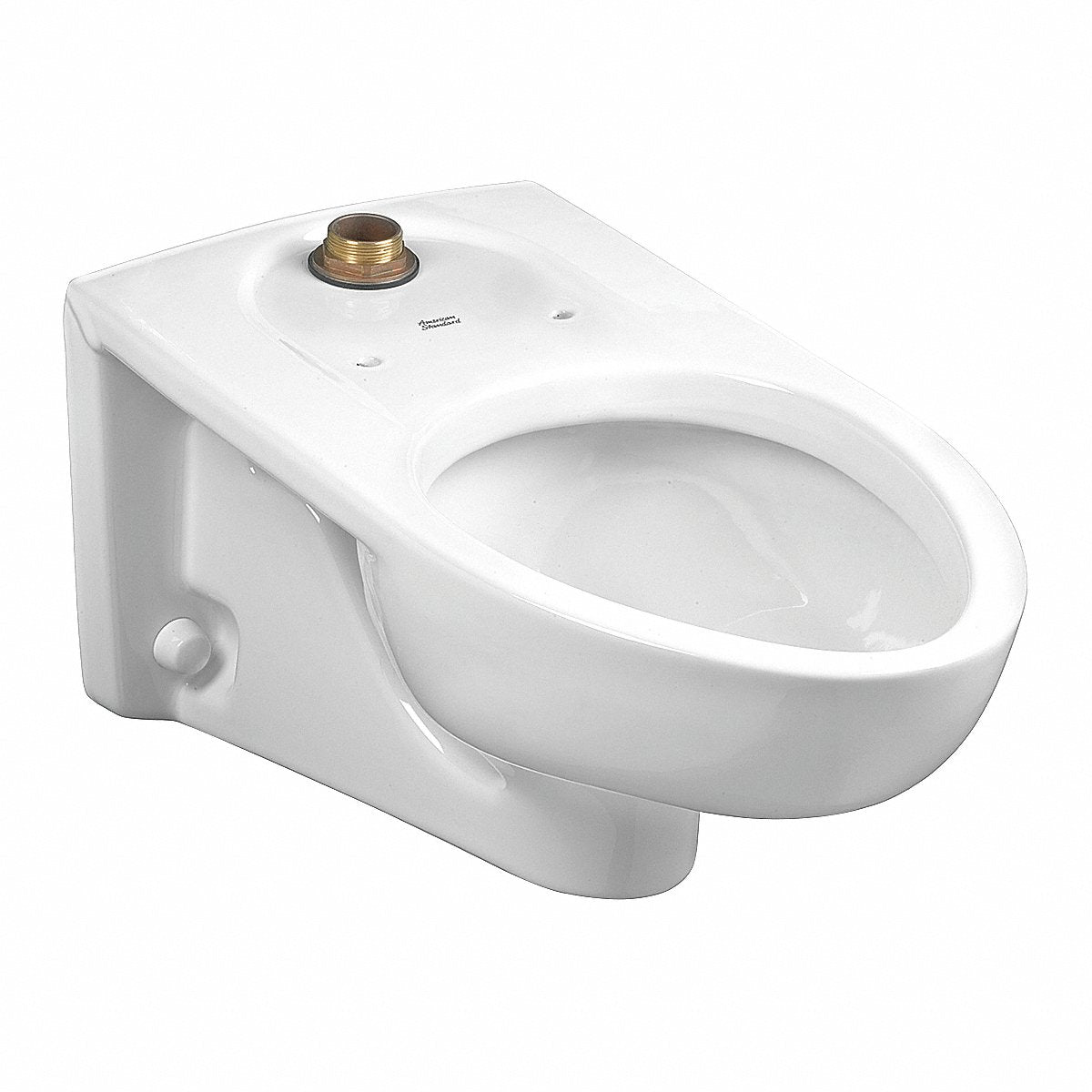 American Standard Toilet Bowl, Elongated, Wall, Flush Valve (2257101.020)