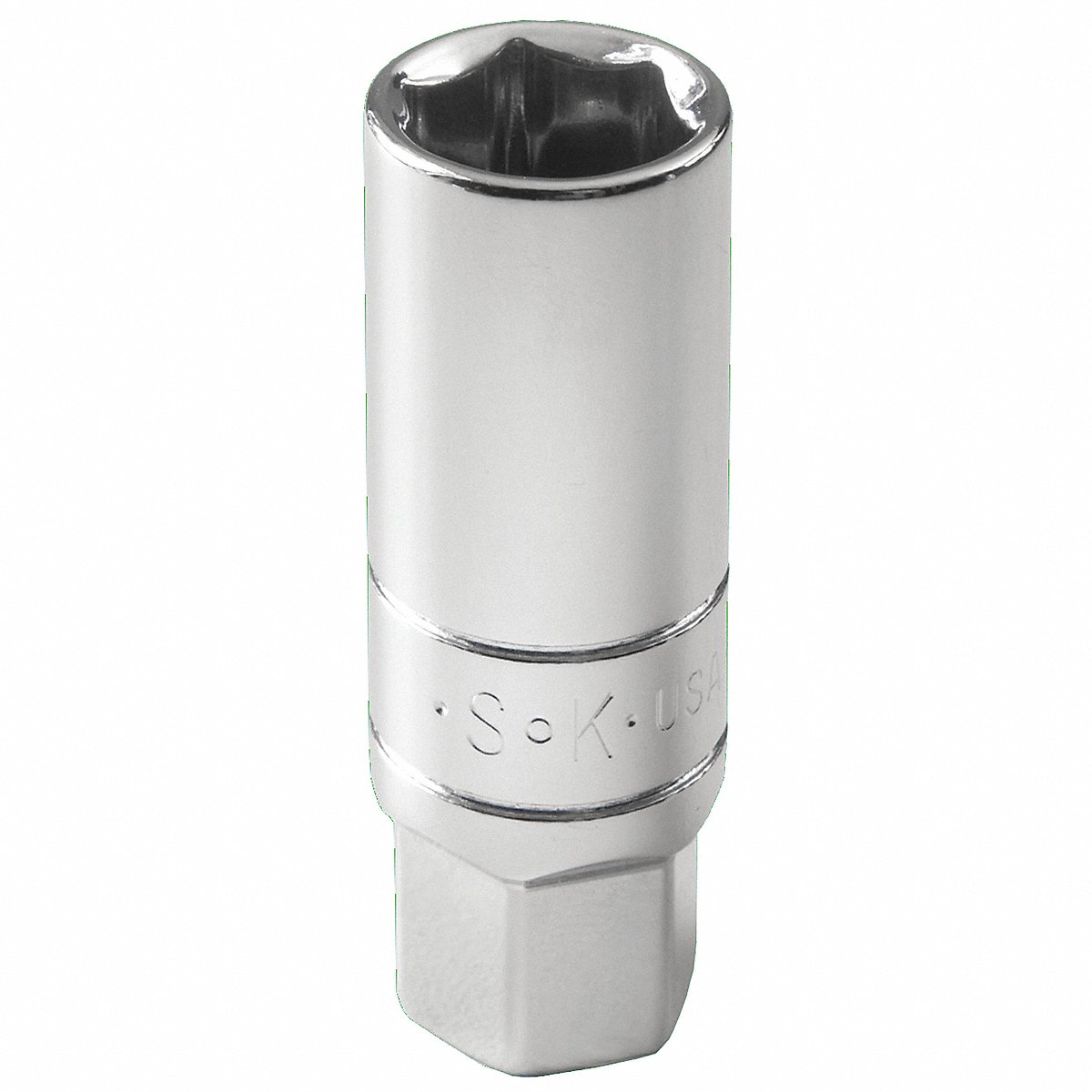 SK Professional Tools SparkPlugSocket 3/8 in Chrome Std 5/8 in (4420)