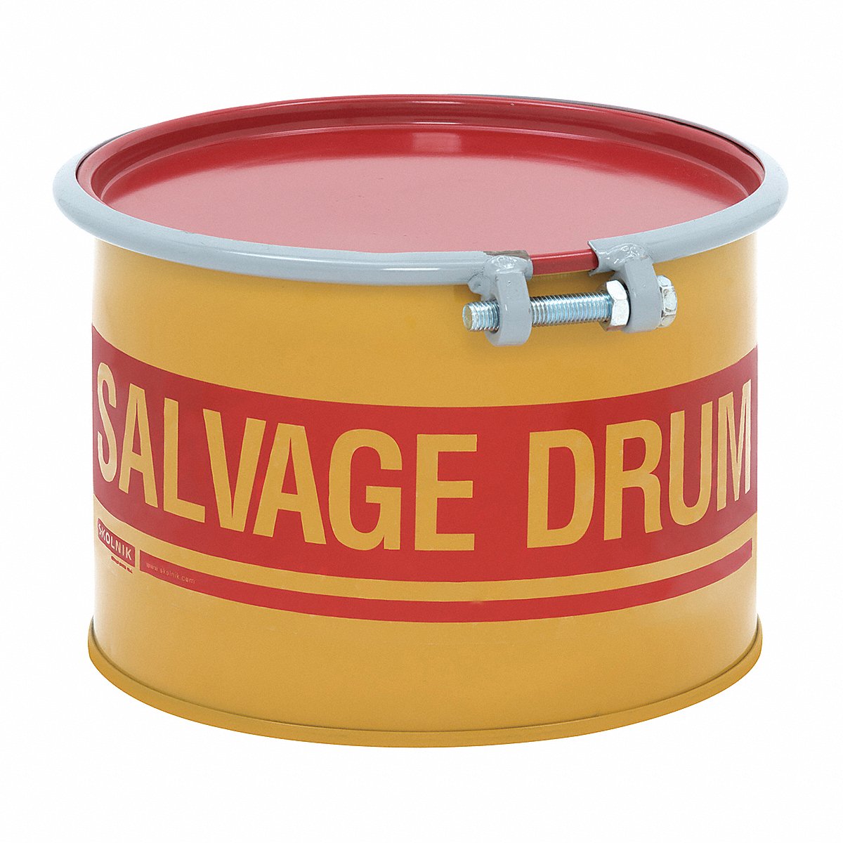 Barrel Accessory & Supply Co Inc. Salvage Drum, Yellow, 20Ga, 0.9Mm (HM0501)