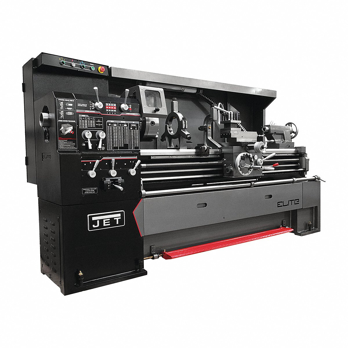 Jet Elite Engine Lathe, 7-1/2 HP, 3-Phase, 40 in Between Centers (892502)