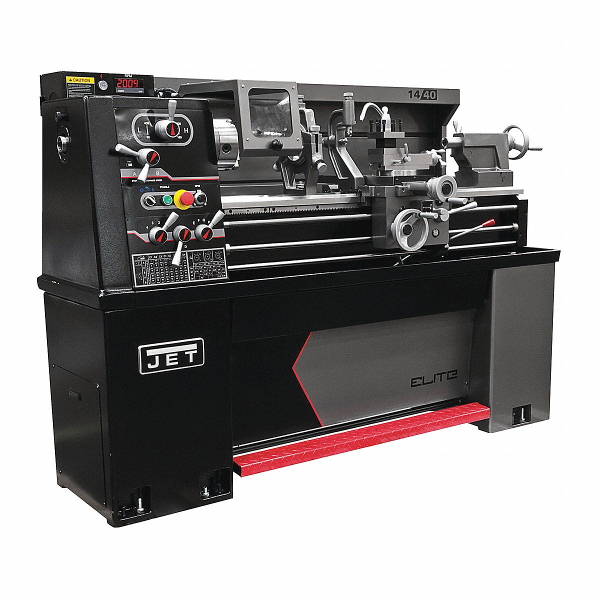Jet Elite Engine Lathe, 3 HP, 3-Phase, 40 in Between Centers (892450)