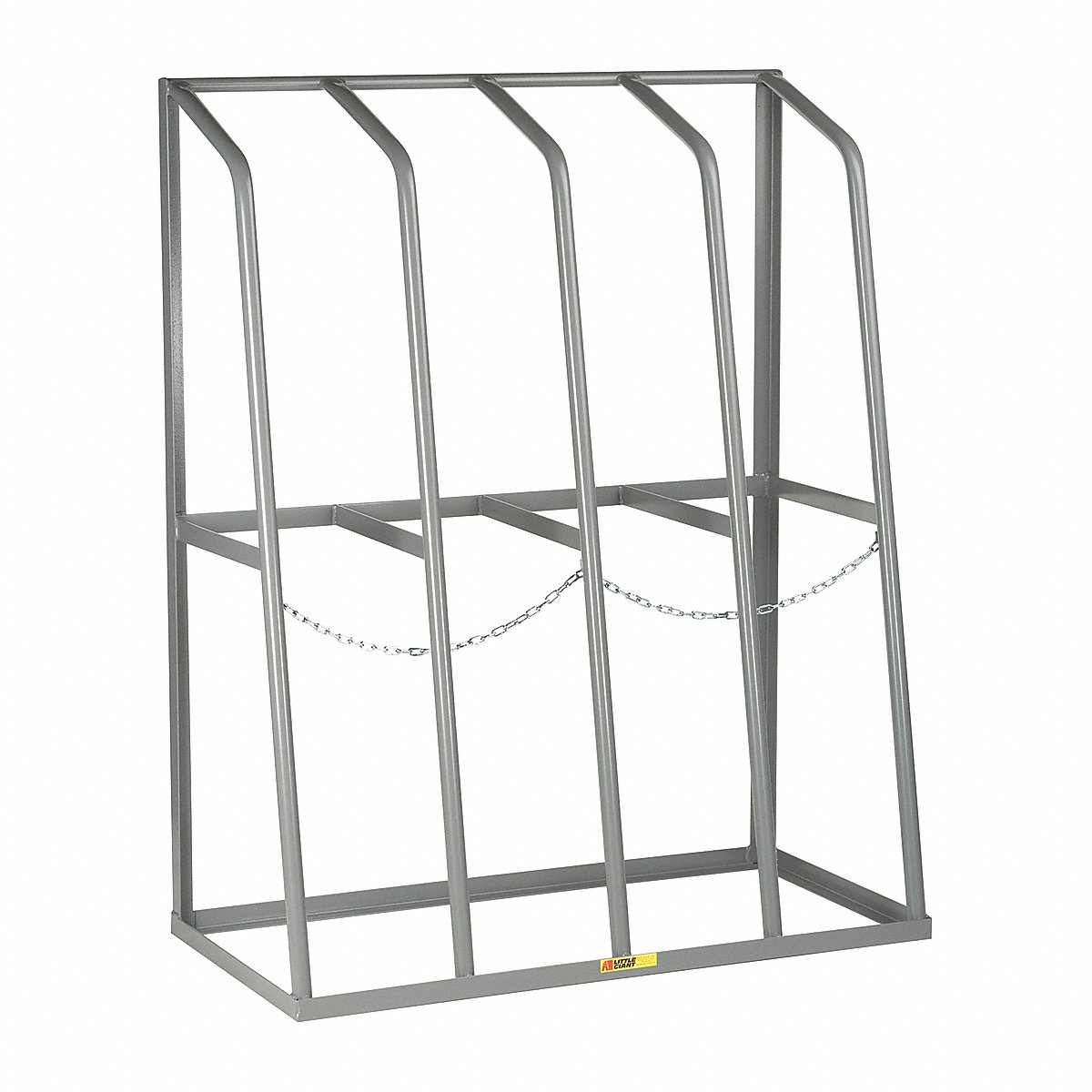 Little Giant Vertical Bar Rack, 60"H, 48"W, 24"D, Gray, 60" (BR-2448-60)