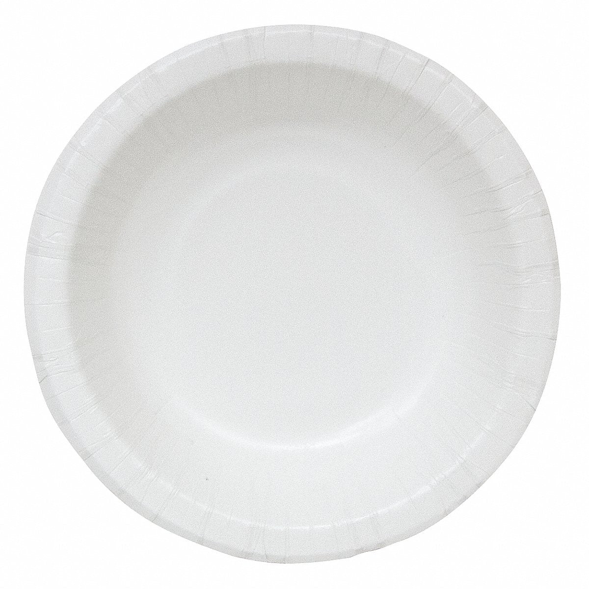 R.J. Schinner Co. Inc. Disposable Paper Plate, 10 In, White, Pk250, 10 in (22381)