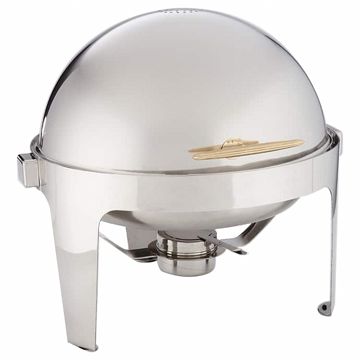 American Metalcraft Round Chafer, 18 In H, Gold/Silver, 18 in (GOLDAGRD18)