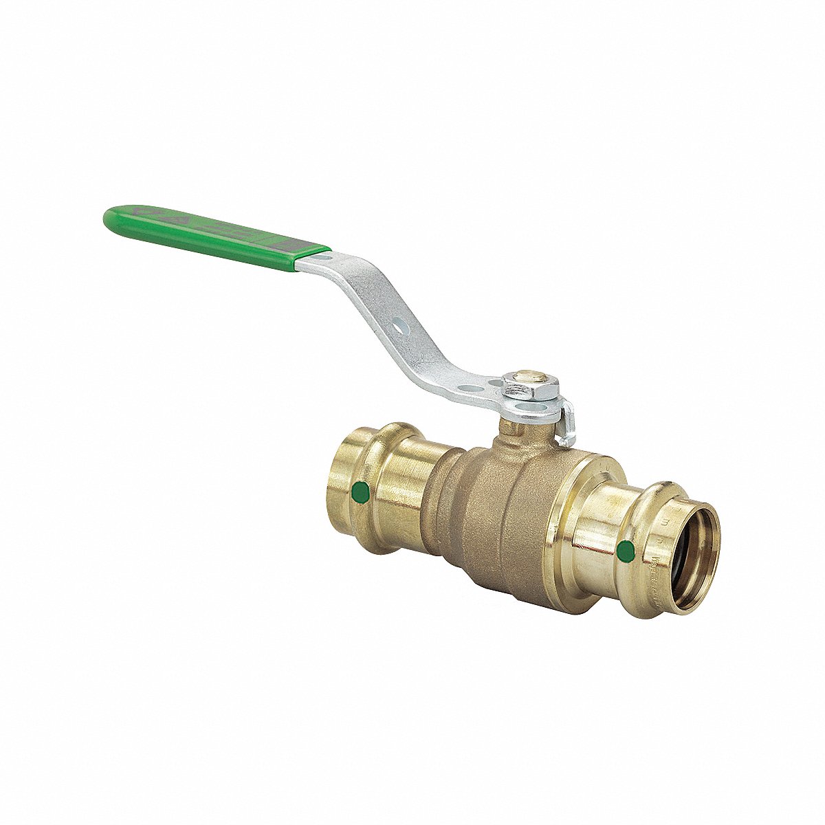 Viega Propress Manual 2-Way Ball Valve, Press, Bronze (79930)