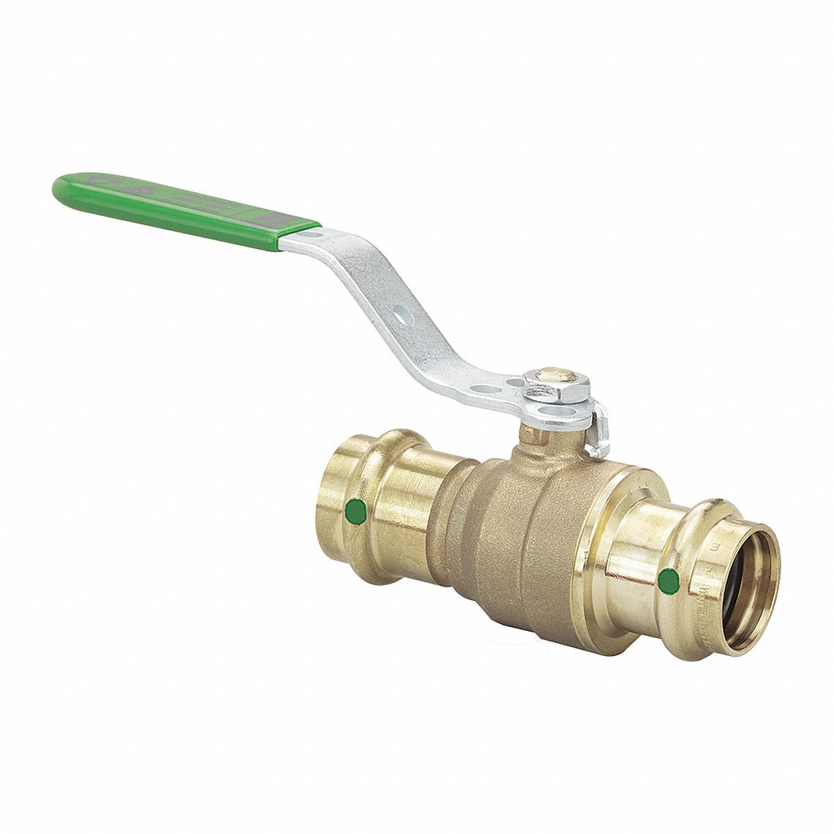 Viega Propress Manual 2-Way Ball Valve, Press, Bronze (79938)