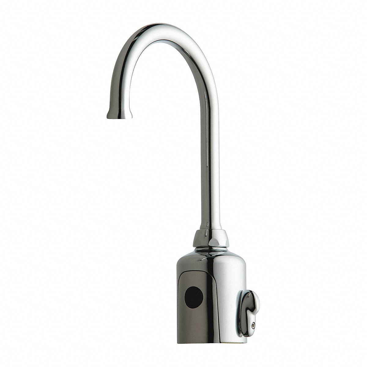 Chicago Faucets Hytronic Gooseneck Sink Faucet With Dual (WWG116.596.AB.1T)