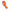 Floor Tape Orange 1 in x 180 ft Roll (21U169)