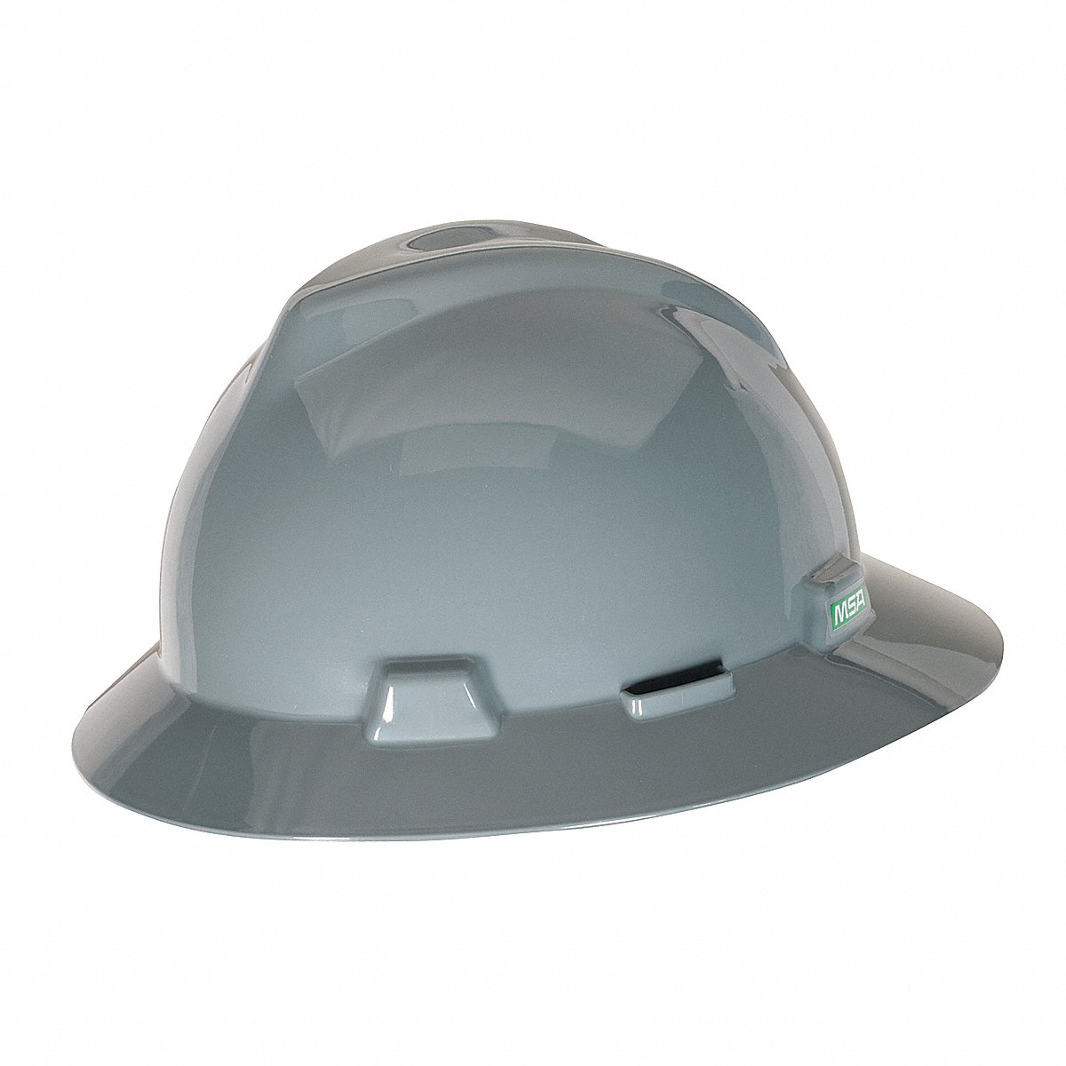Msa Hard Hat, Type 1, Class E, Pinlock, Gray (454731)