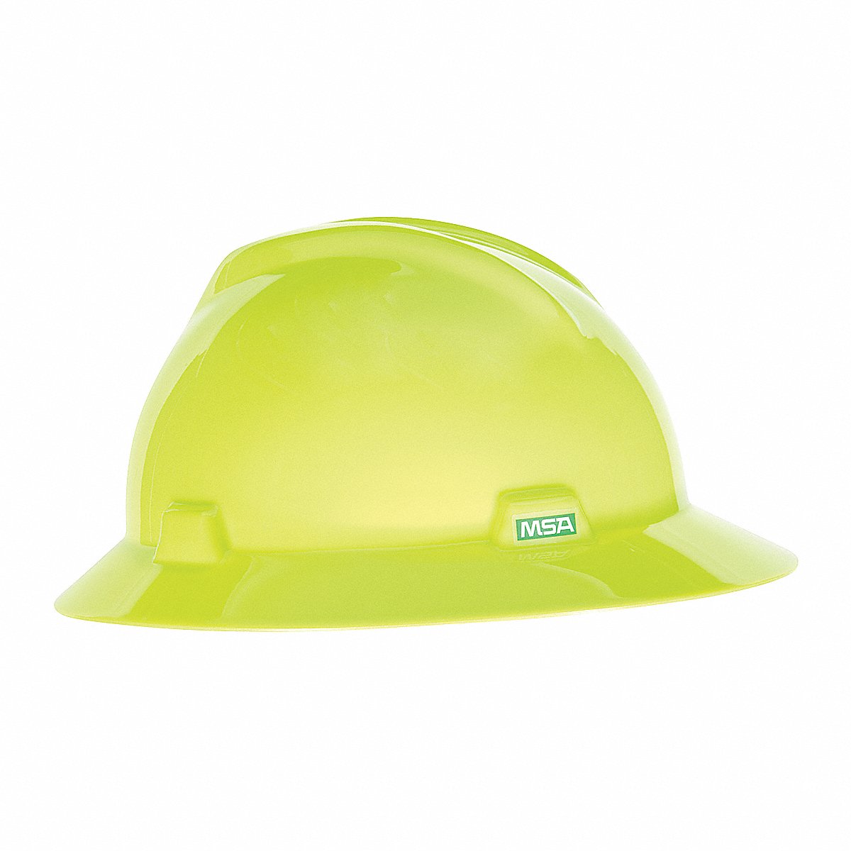 Msa Hard Hat, Type 1, Class E, Hi-Vis Yellow (10061515)
