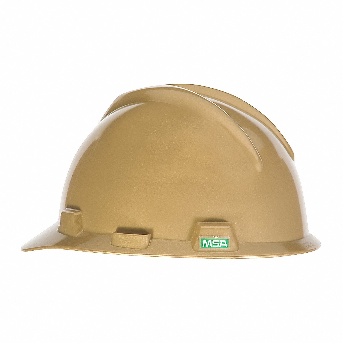Msa Hard Hat, Type 1, Class E, Pinlock, Gold (475365)