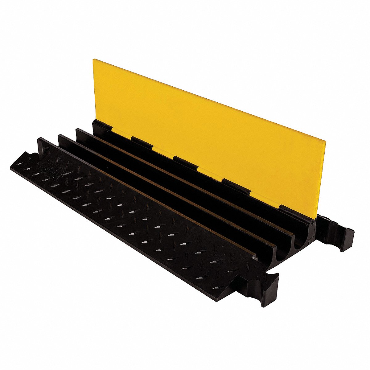 Yellow Jacket Cable Protector, 3 ft Length, 18-1/2 in Width (YJ3-225-Y/B)