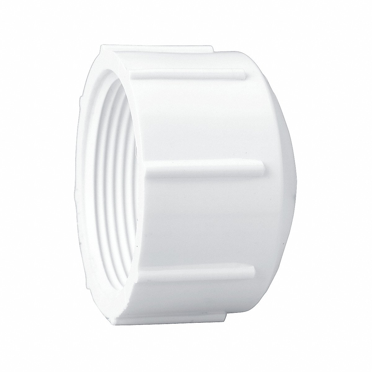 Cap 1 1/2 in Schedule 40 FNPT White (448015)