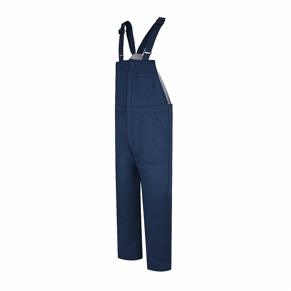 Bulwark J 6360 Bib Overall Navy 52-1/2 In Waist Size (BLC8NV RG XXL)