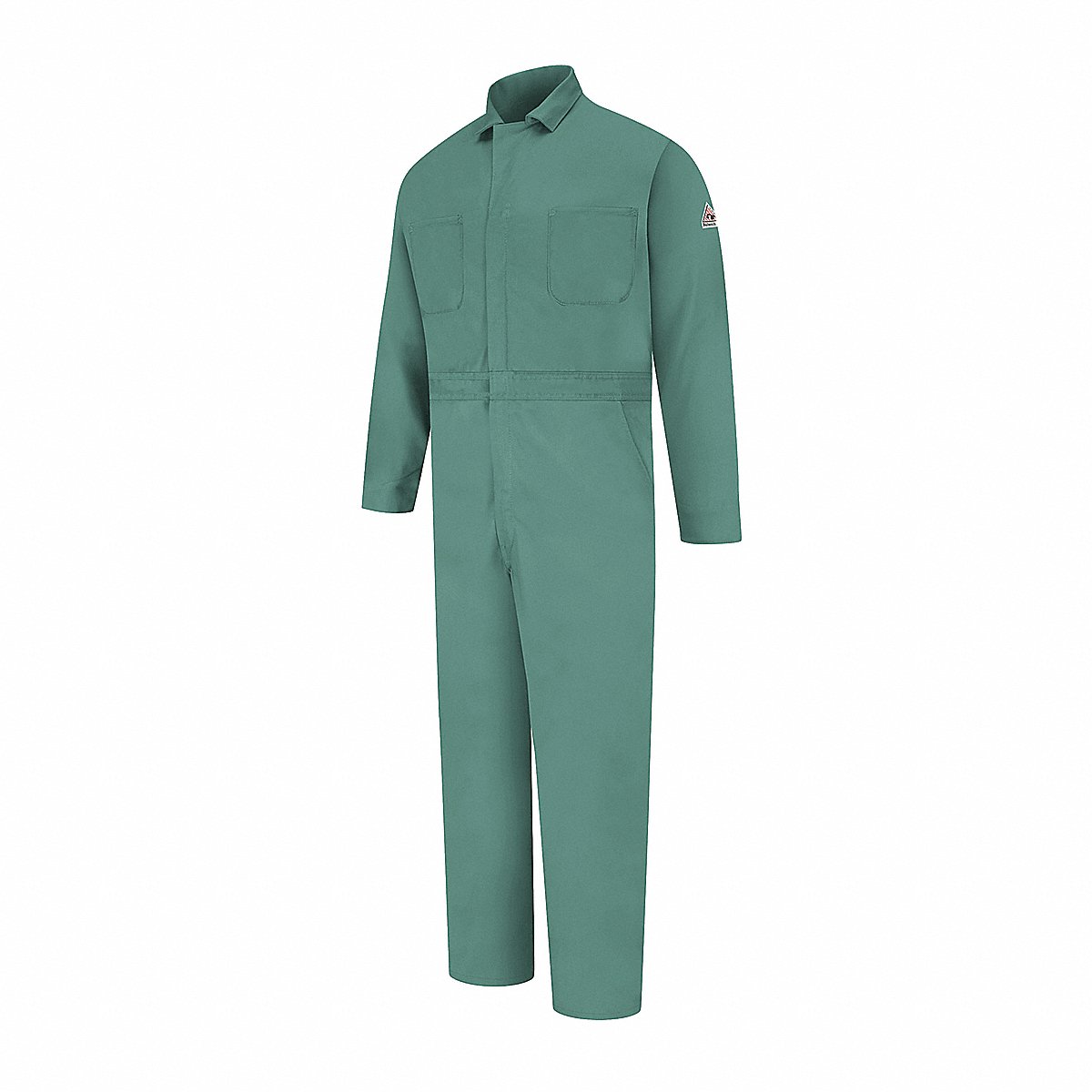 Bulwark Flame-Resistant Coverall, Lght Green, 2Xl (CEW2VG LN XXL)