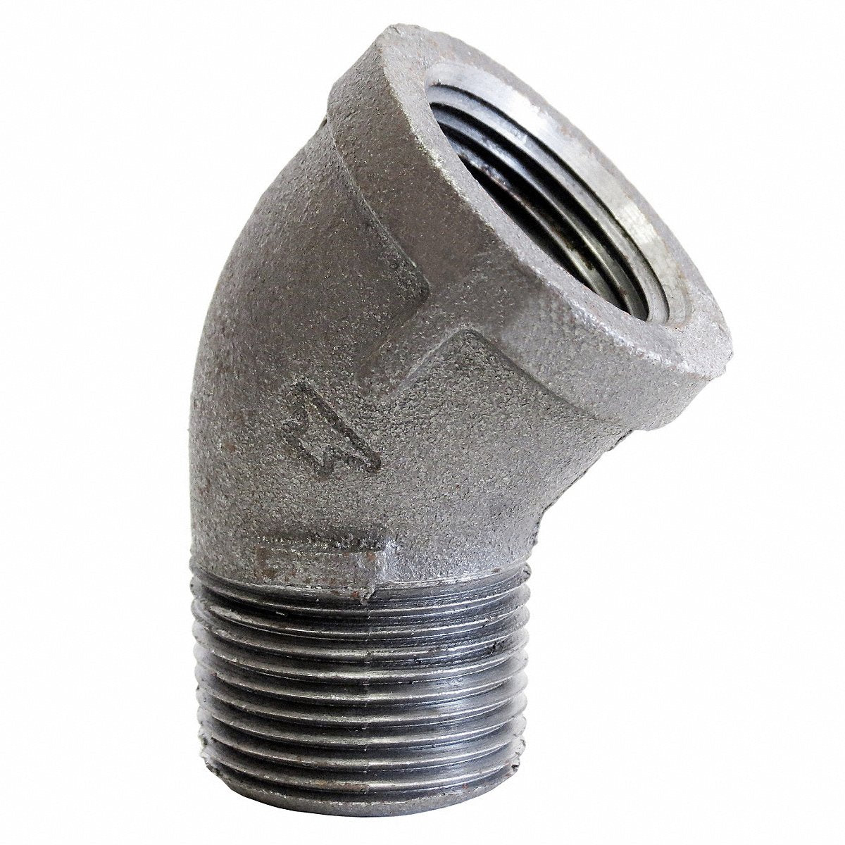 Anvil 45 Street Elbow Malleable Iron 1/4 in (0311026801)