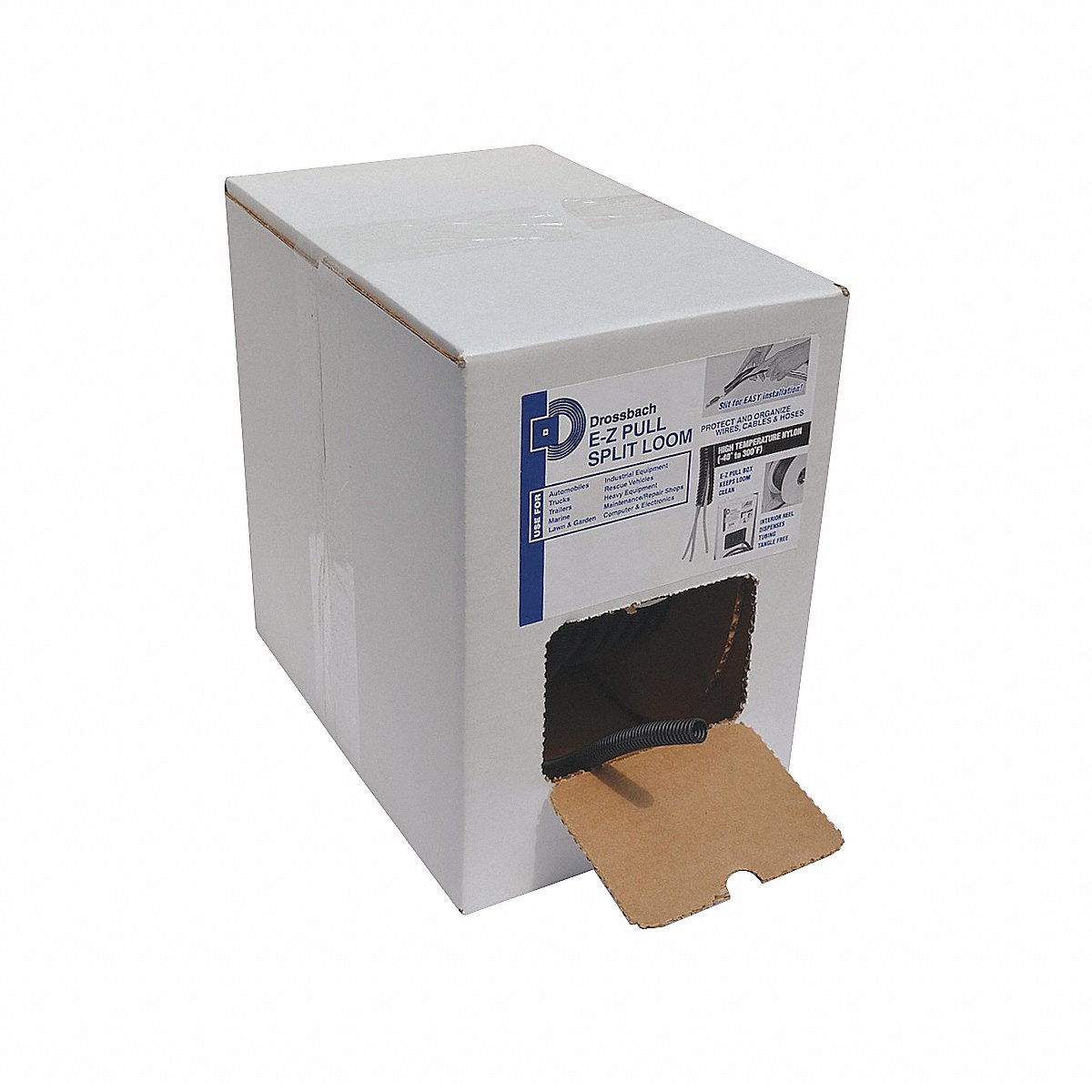 Drossbach Corrugated Tubing Nylon 3/4 in 100 ft (DB034NDB-GRGR)