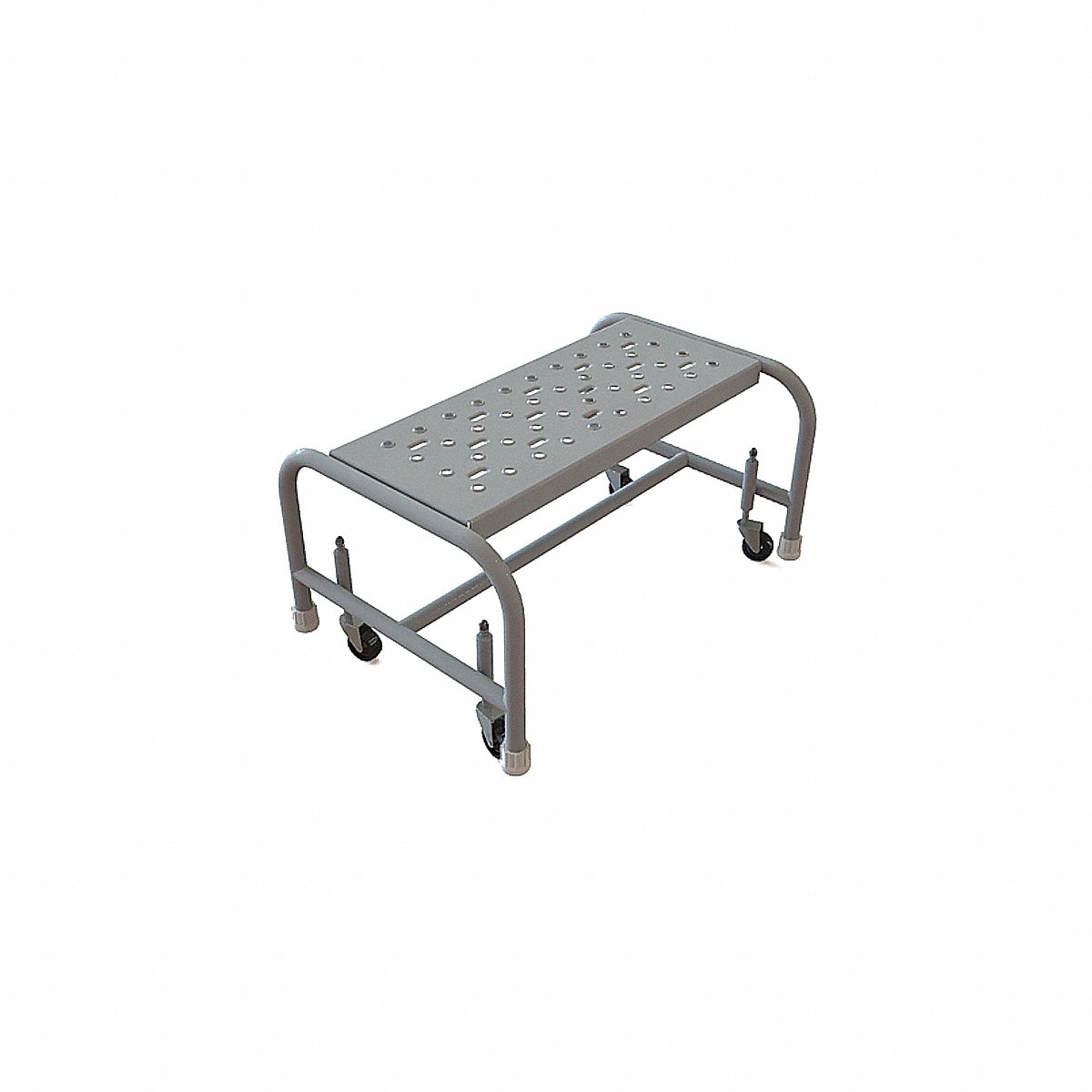 Tri-Arc Mobile Step Stand, Steel, Serrated, 24Inw, 24in (WLSR001242)