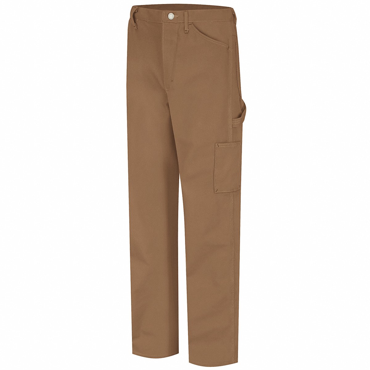 Bulwark FR Brown Denim Dungarees, 36" W x 34" L (PLJ8BD 36 34)