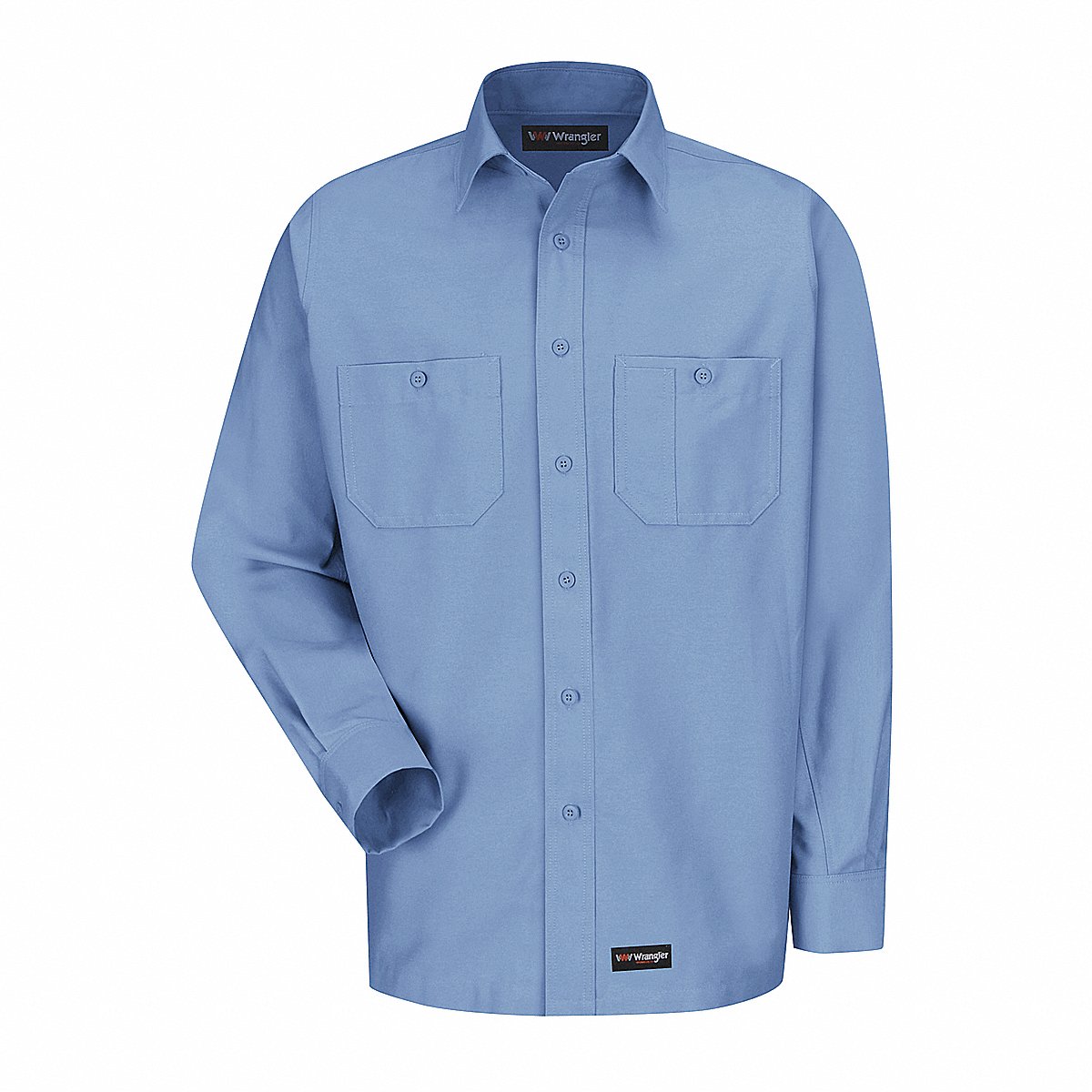 Dickies Long Sleeve Shirt Light Blue Poly/Cotton (WS10LB RG L)