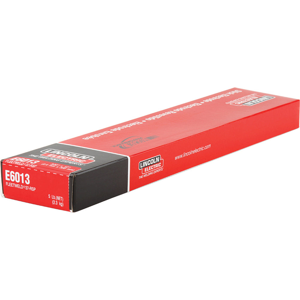 Lincoln Electric ED030565 E6013 Welding Electrode: 1/8" Dia, 14" Long, Mild Steel