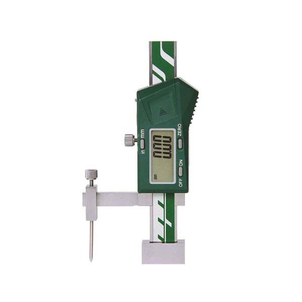 Insize USA LLC 1146-20A Electronic Depth Gages; Maximum Measurement (mm): 20.00; Resolution (Decimal Inch): 0.0005; Base Length (Inch): 1; Data Output: Yes; Calibrated: No; Traceability Certification Included: None