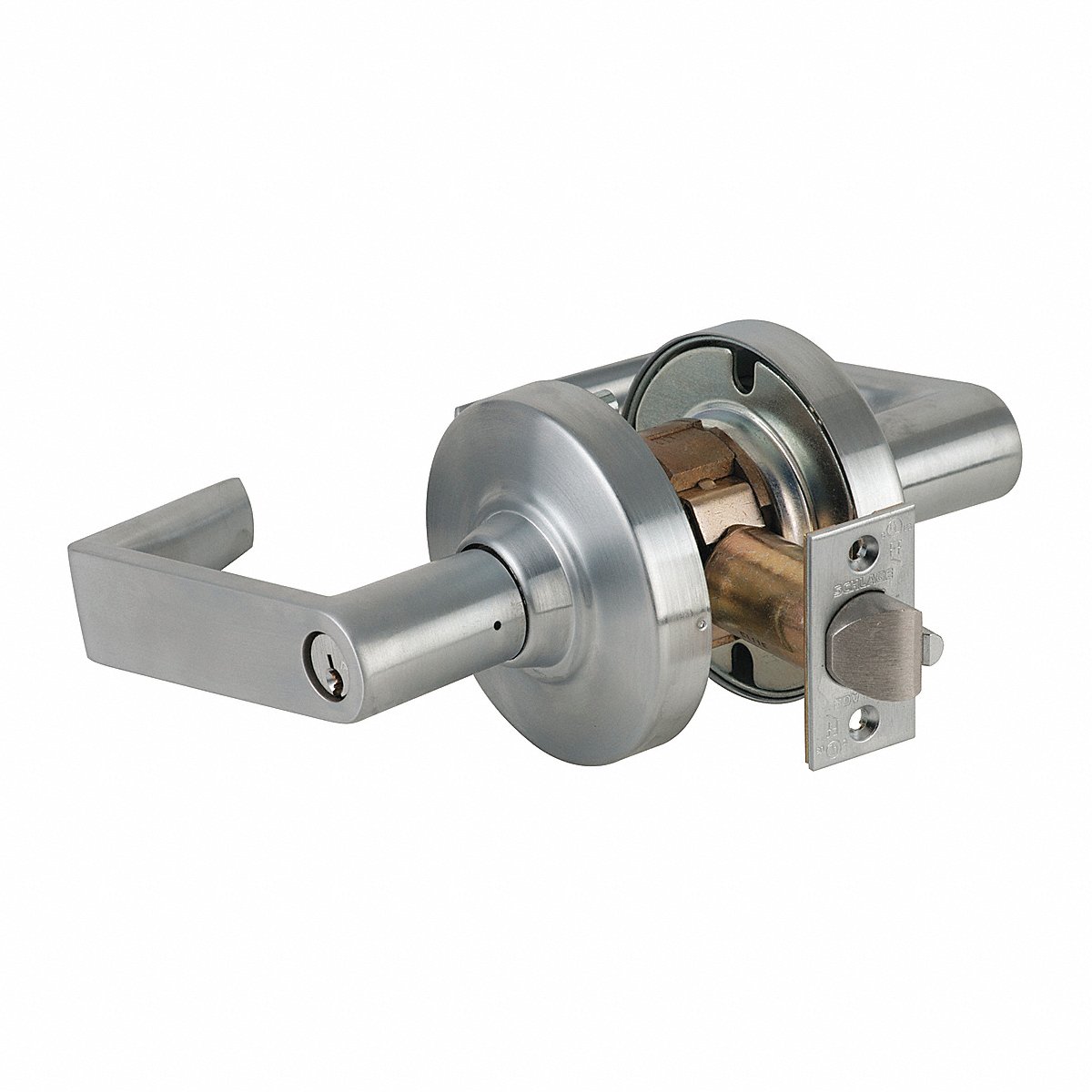 Schlage Lever Lockset, Mechanical Classroom, Grade 1 (ND70PD RHO 626AM C123)