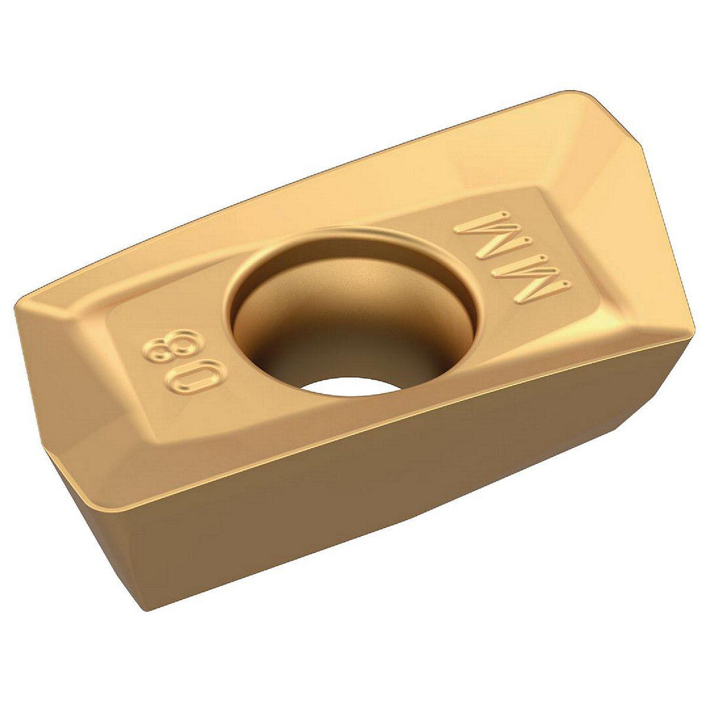 Widia 6180212 Milling Insert: ANSI XDPT1702SRMM, ISO XDPT170408PESRMM, WS40PM, Solid Carbide (Pack of 5)