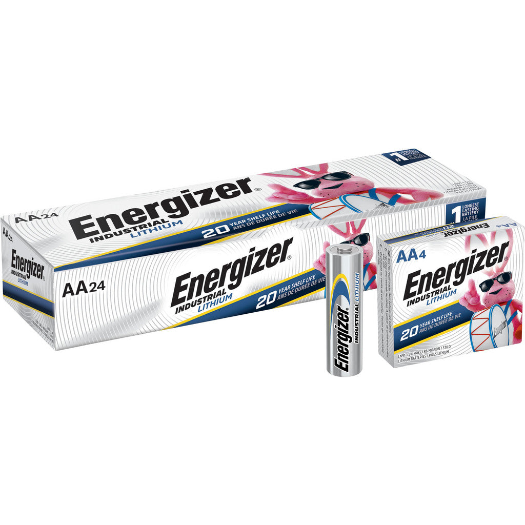 Energizer LN91 Standard Battery: Size AA, Lithium