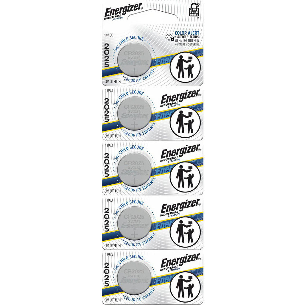 Energizer ECRN2025 Coin & Button Cell Battery: Size CR2025, Lithium