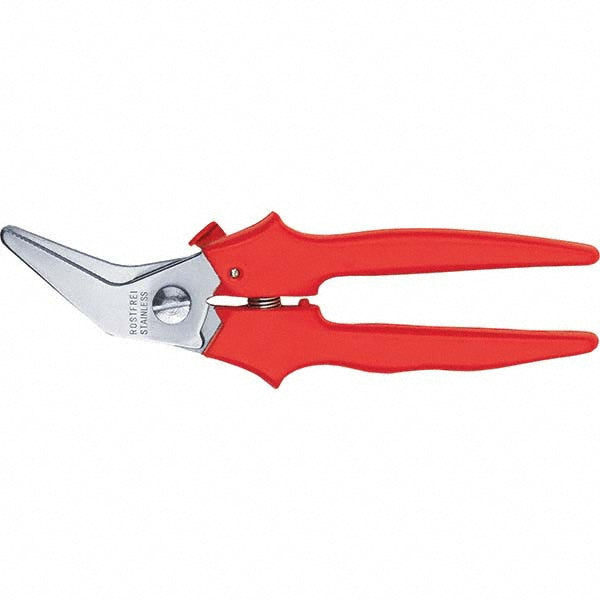 Bessey D48A Multi-Purpose Snips: 7-3/8" OAL, 1-5/8" LOC, Stainless Steel Blades