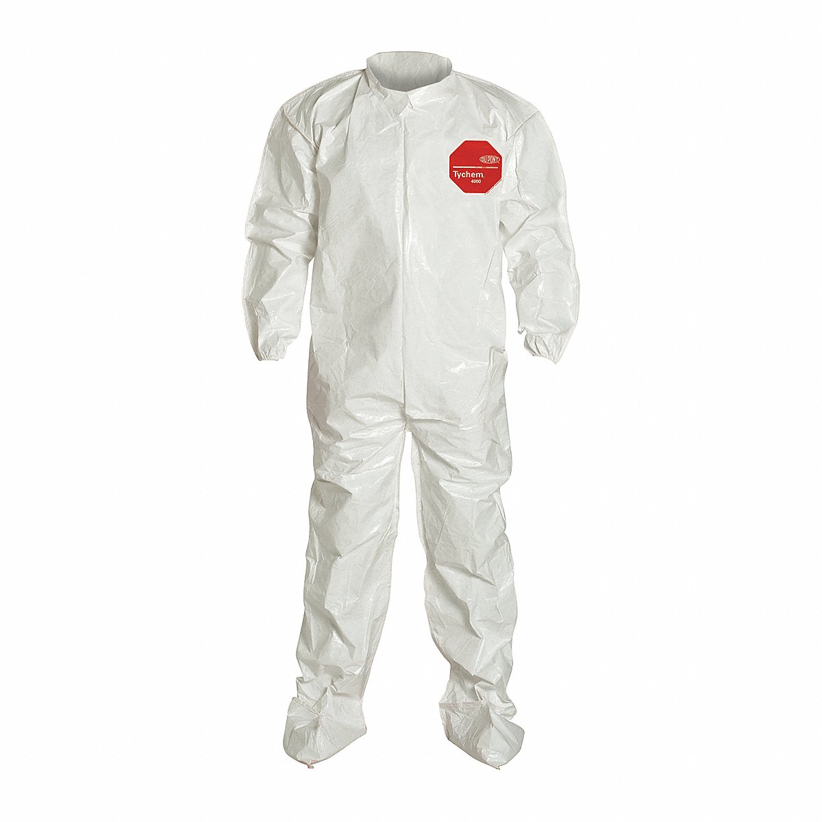 Dupont M 9240 Coveralls 2 x L White Tychem 4000 PK12 (SL121BWH2X001200)