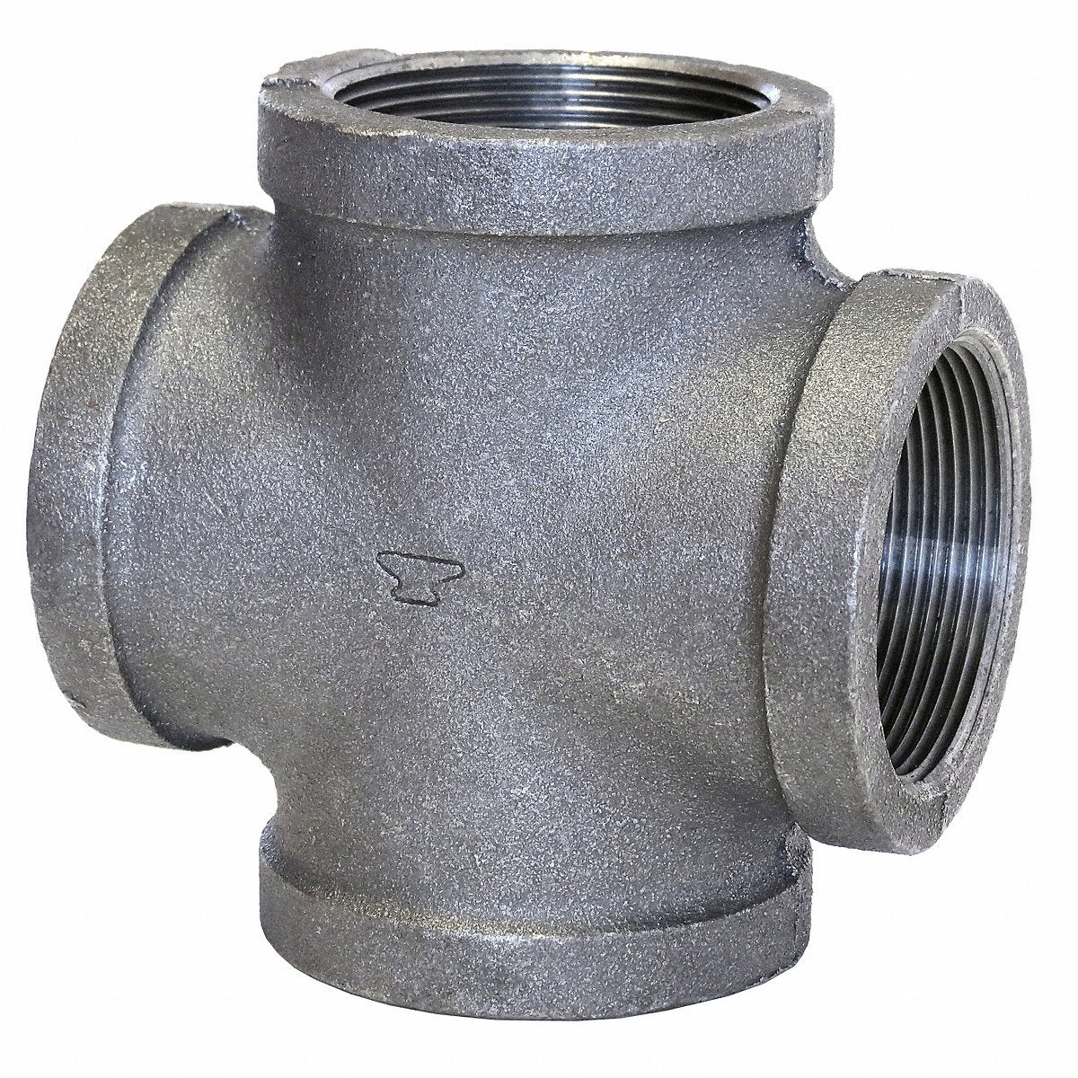 Anvil Cross, Malleable Iron, 3/8 In, Female Npt, 8 in (0311069603)