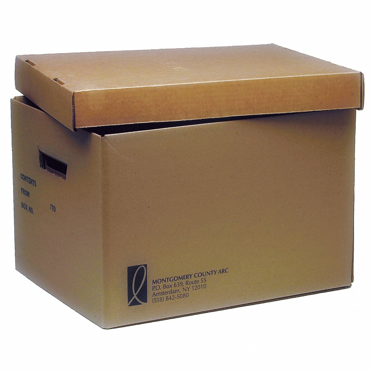 AbilityOne® - NSN4554036 - File Storage Box - 10 in H x 12 in W x 15 in D