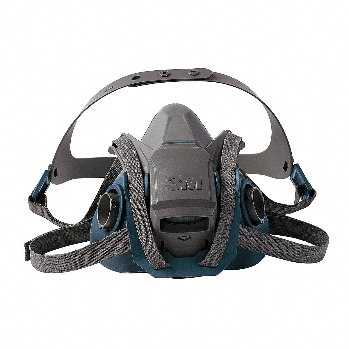 3M Half Mask Respirator Silicone Gray Teal (6501QL)
