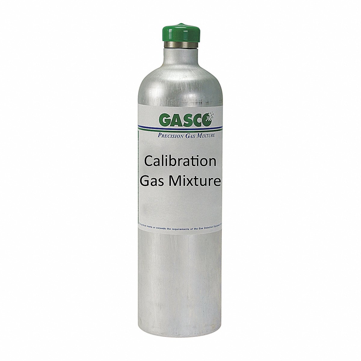 Gasco Calibration Gas, 34L, 500 Psi (X05NI83CA340008)