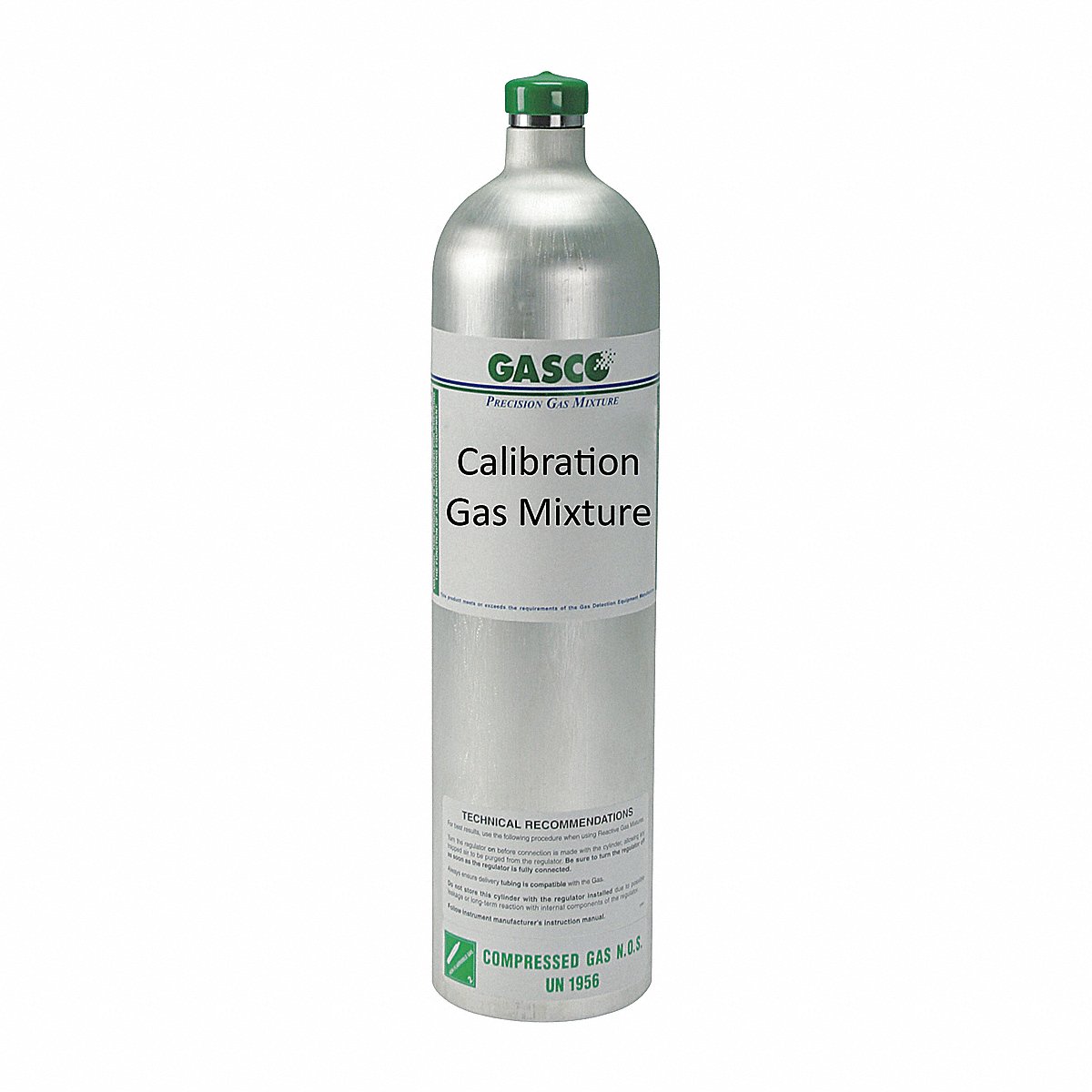 Gasco Calibration Gas 58 L 500 psi (AI ZP58)