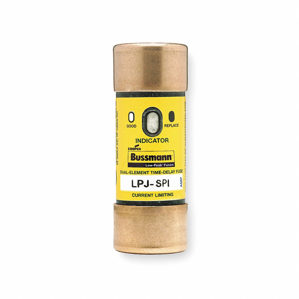 Bussmann Fuse 600 VAC Cyl J 6 A 300 VDC Indicating (LPJ-6SPI)