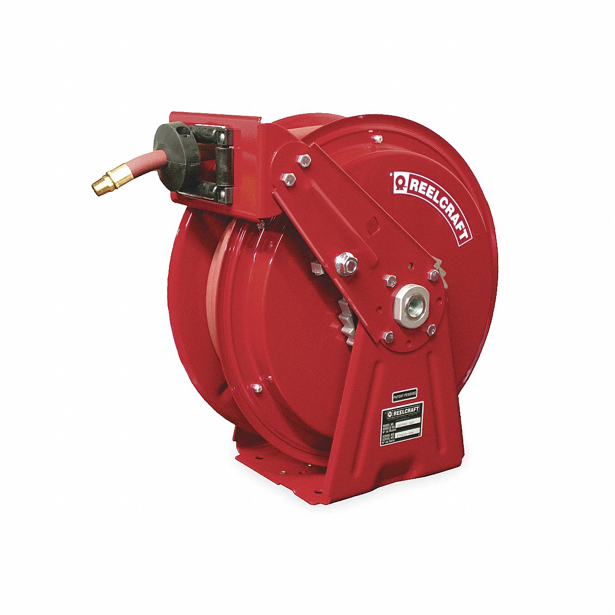 Reelcraft Spring Return Hose Reel 1/2 MNPT 50 ft (DP7850 OMP)