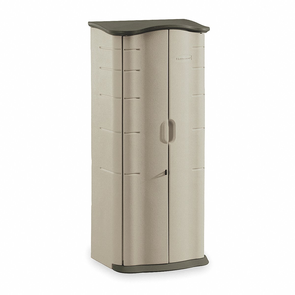 Rubbermaid Commercial Products Outdoor Storage Shed, 25 Inx72 Inx30 In, 25 in (FG374901OLVSS)