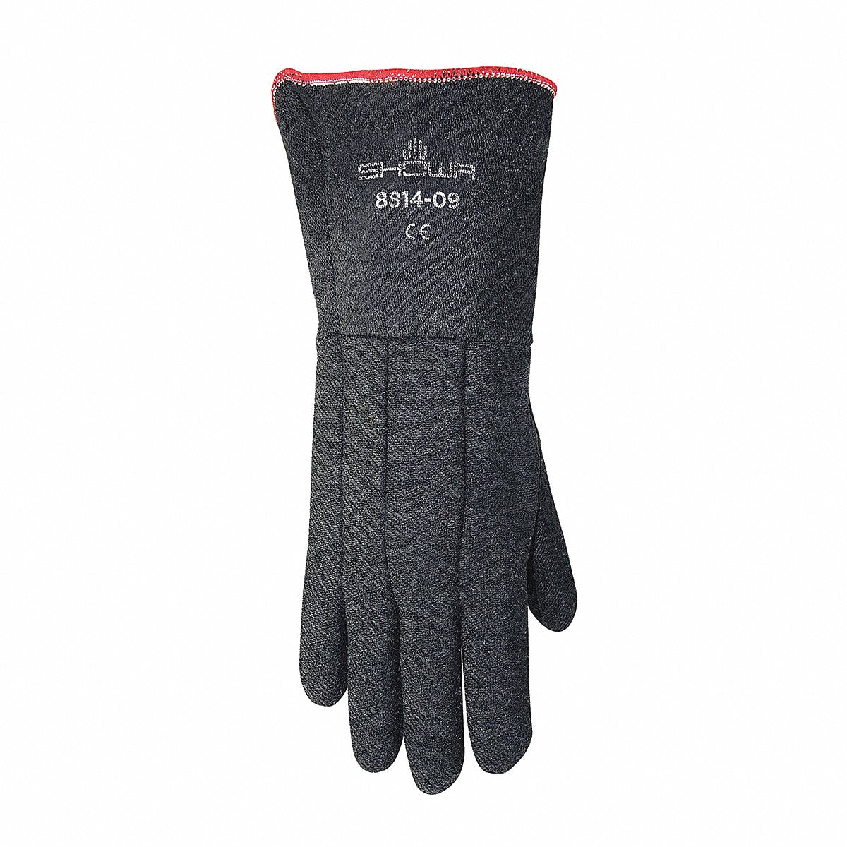 Showa Coated Gloves, Black, 9, Pr (8814-09)