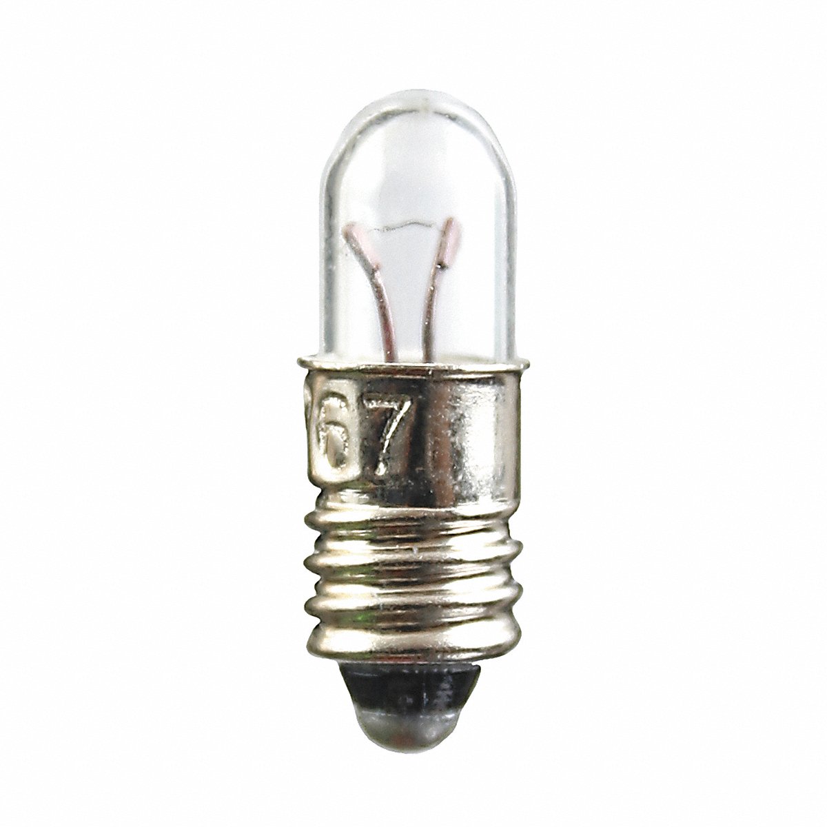 Incandescent Bulb, 1.12 W, T1-3/4, Midget Screw E5, 14 V AC, PK10 (373-10PK)