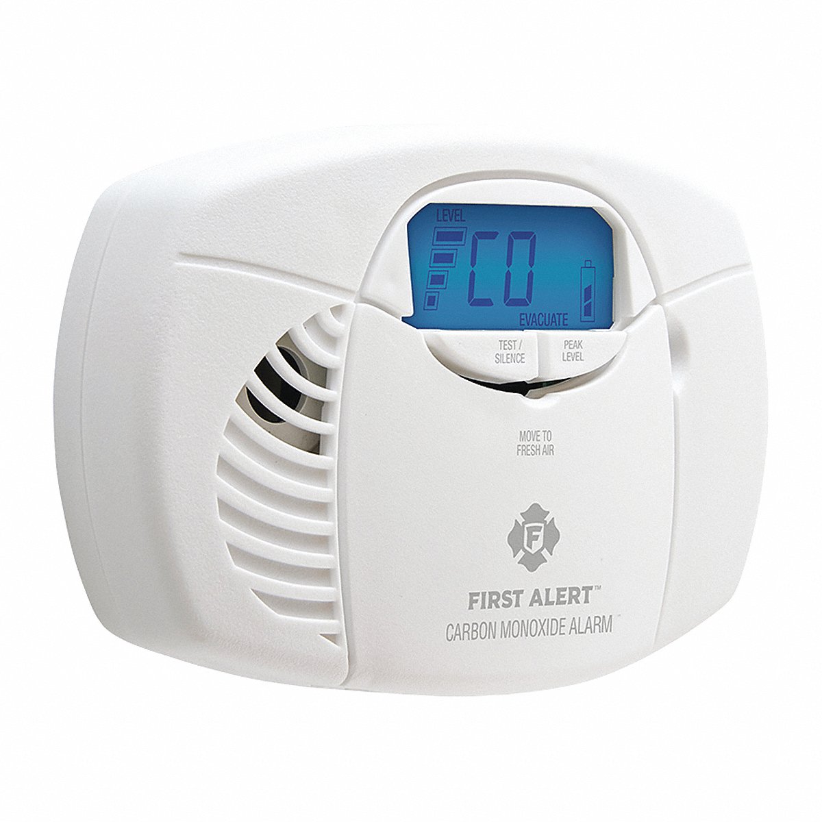 First Alert Co2 Alarm, Aa, Alkaline, Electrochemical (1039727)
